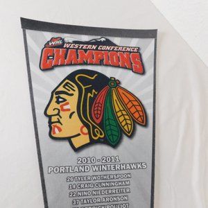 Portland Winterhawks WHL Western Conference Champions 2010-2011 Pennant Hockey